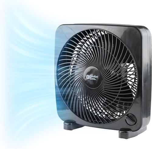 Comfort zone desktop box fan - comfort,
